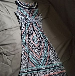 db established 1962 long maxi dress